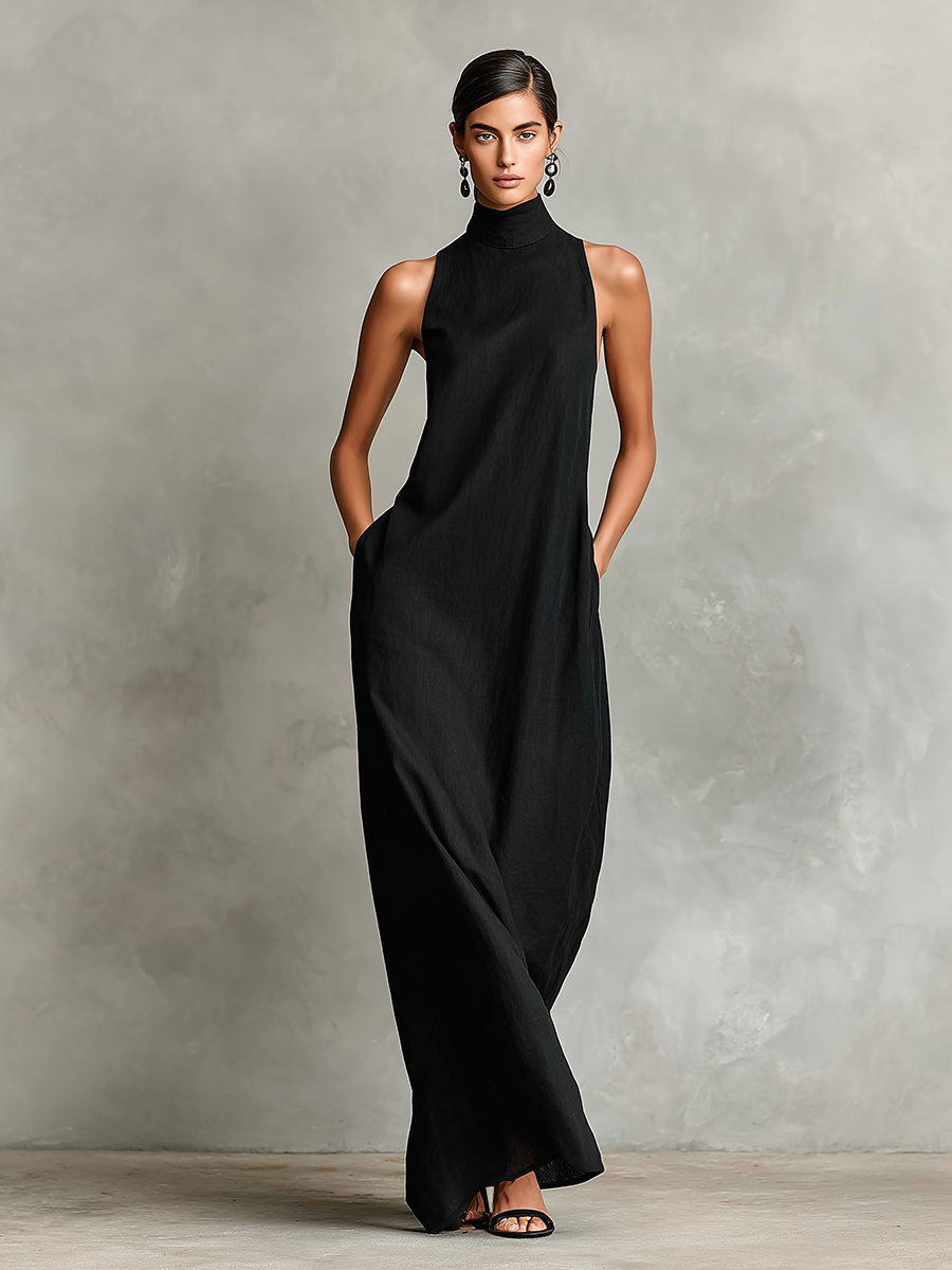Chrissy™ | Abito Maxi con Tasche