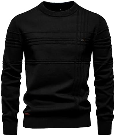 Connor | Maglione casual da uomo con scollo rotondo