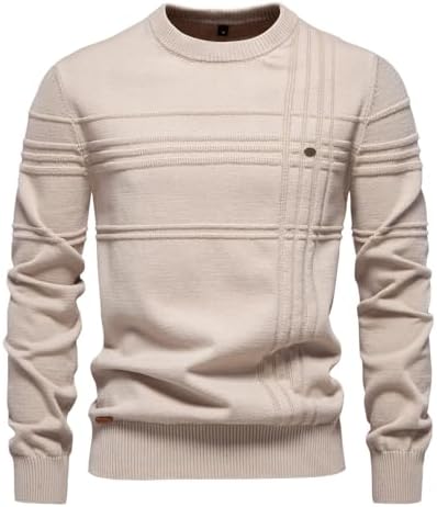 Connor | Maglione casual da uomo con scollo rotondo