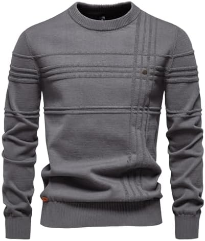 Connor | Maglione casual da uomo con scollo rotondo