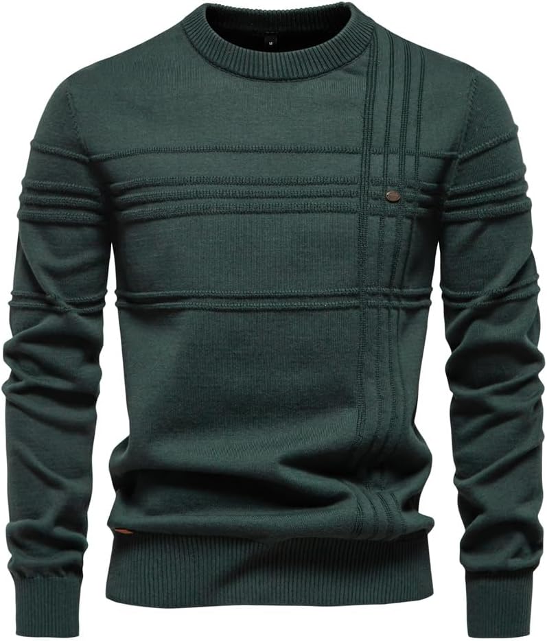 Connor | Maglione casual da uomo con scollo rotondo