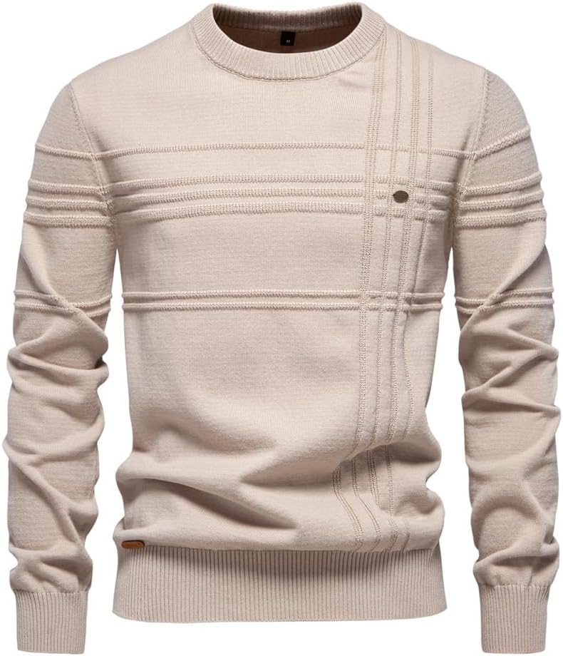 Connor | Maglione casual da uomo con scollo rotondo