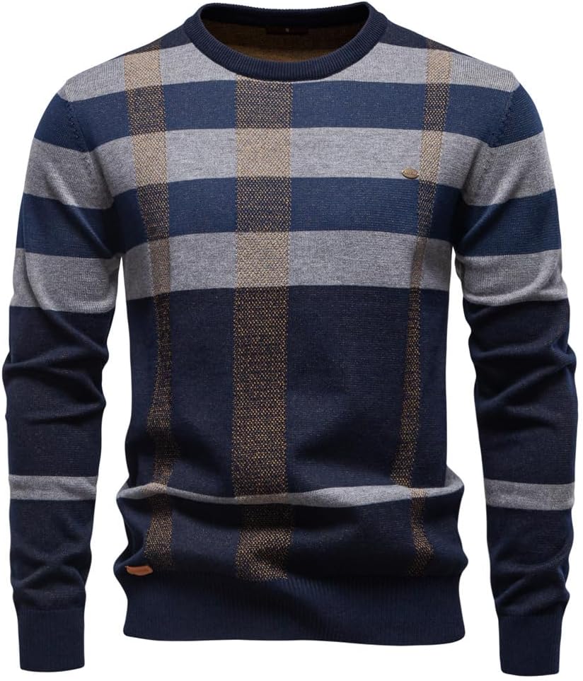Connor | Maglione casual da uomo con scollo rotondo