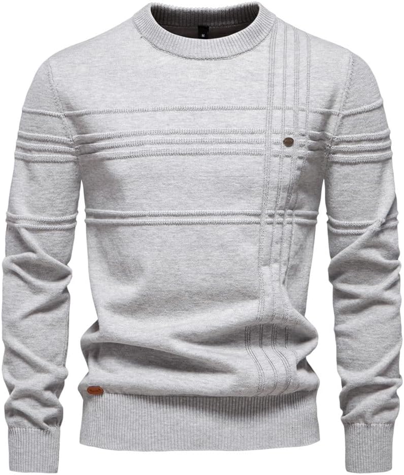 Connor | Maglione casual da uomo con scollo rotondo