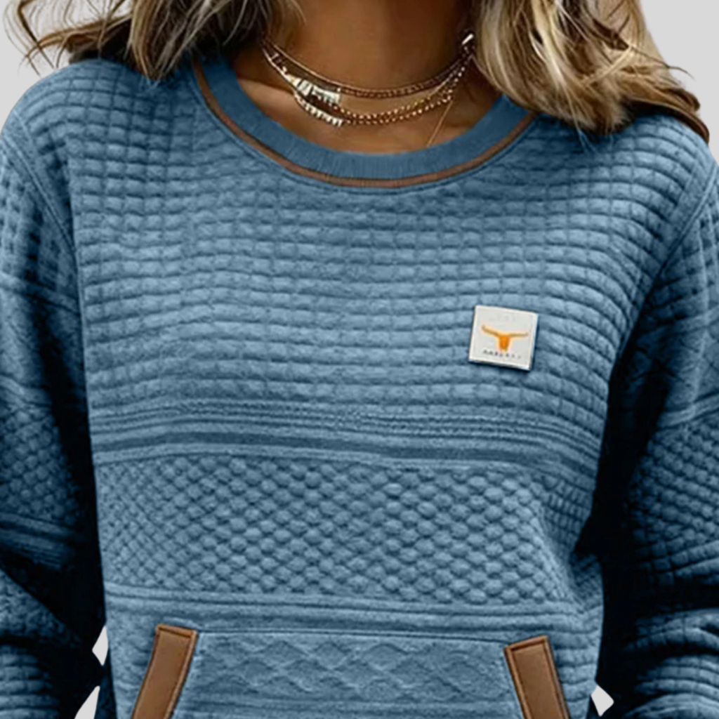 Chloé | Felpa Trapuntata Girocollo