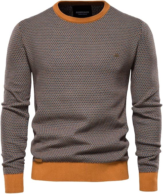 James | Maglione da uomo in maglia intrecciata