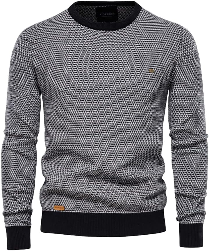James | Maglione da uomo in maglia intrecciata