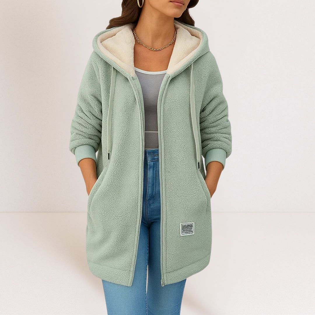 Marceline | Giacca Morbida con Cappuccio