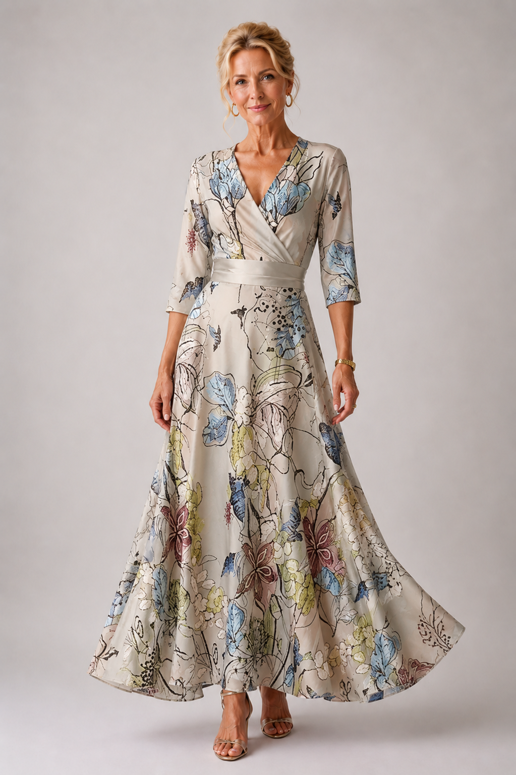 Ysa | Abito Chic con Stampa Floreale