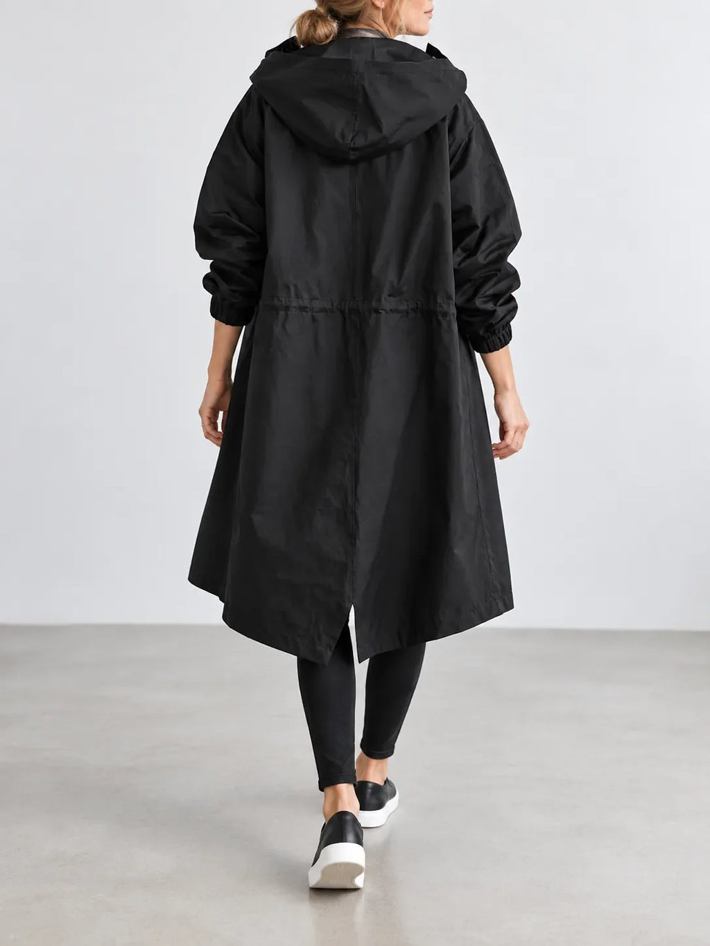 Maisie | Cappotto Oversize con Cappuccio e Bottoni