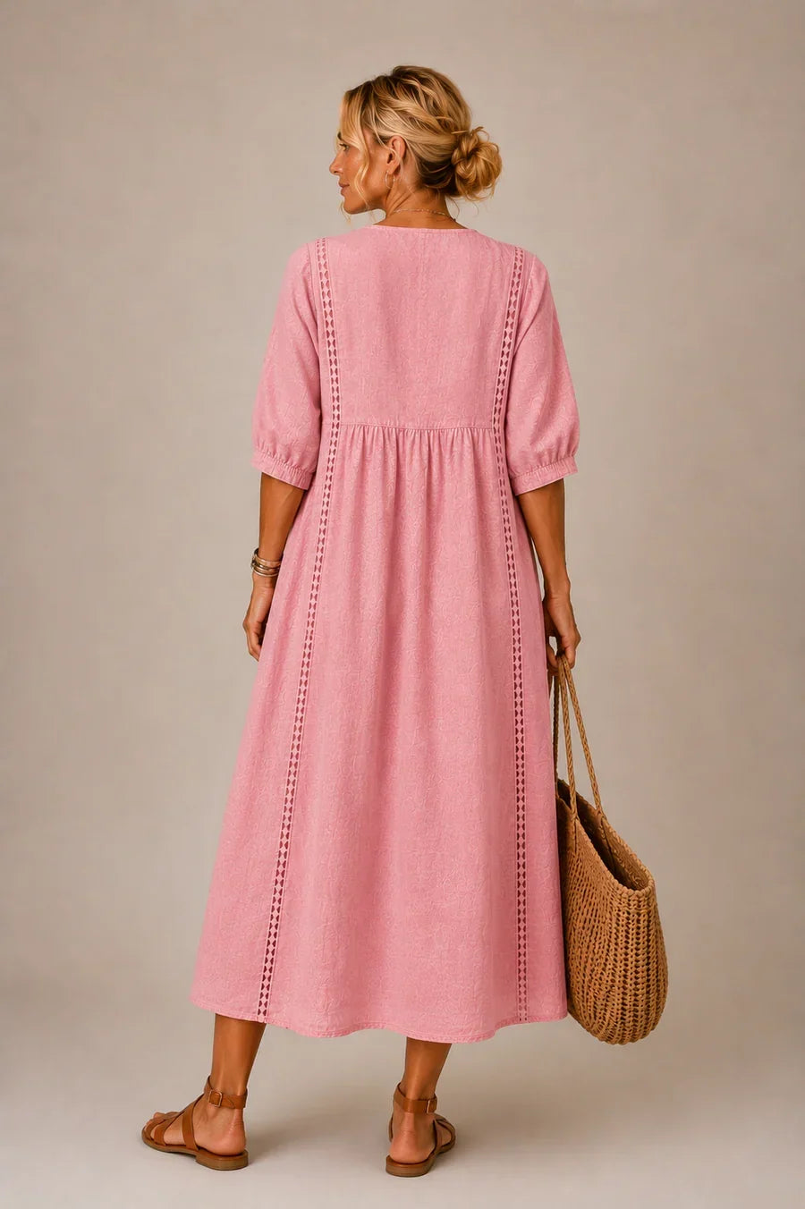 Sefi | Abito Midi in Lino