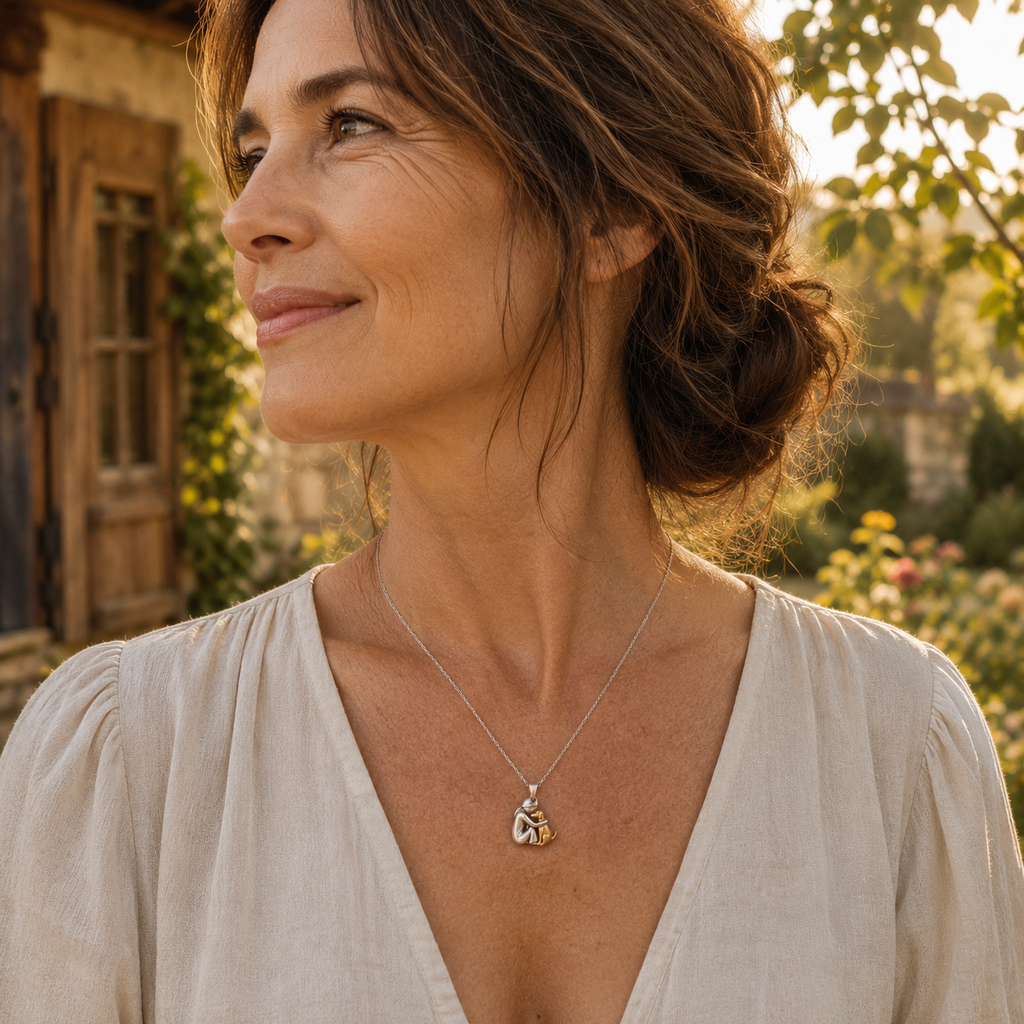 Luo Flor | Collana dell’Abbraccio dell’Eternità