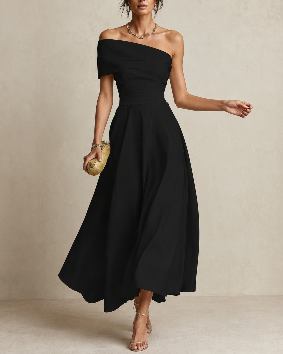 Wenda | Abito Maxi Elegante e Fluido da Donna