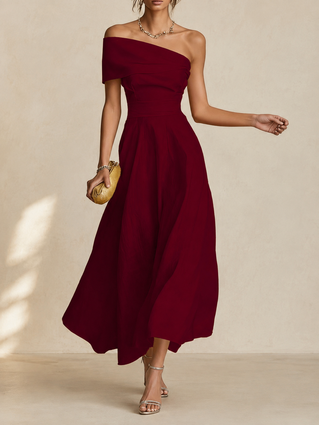 Wenda | Abito Maxi Elegante e Fluido da Donna