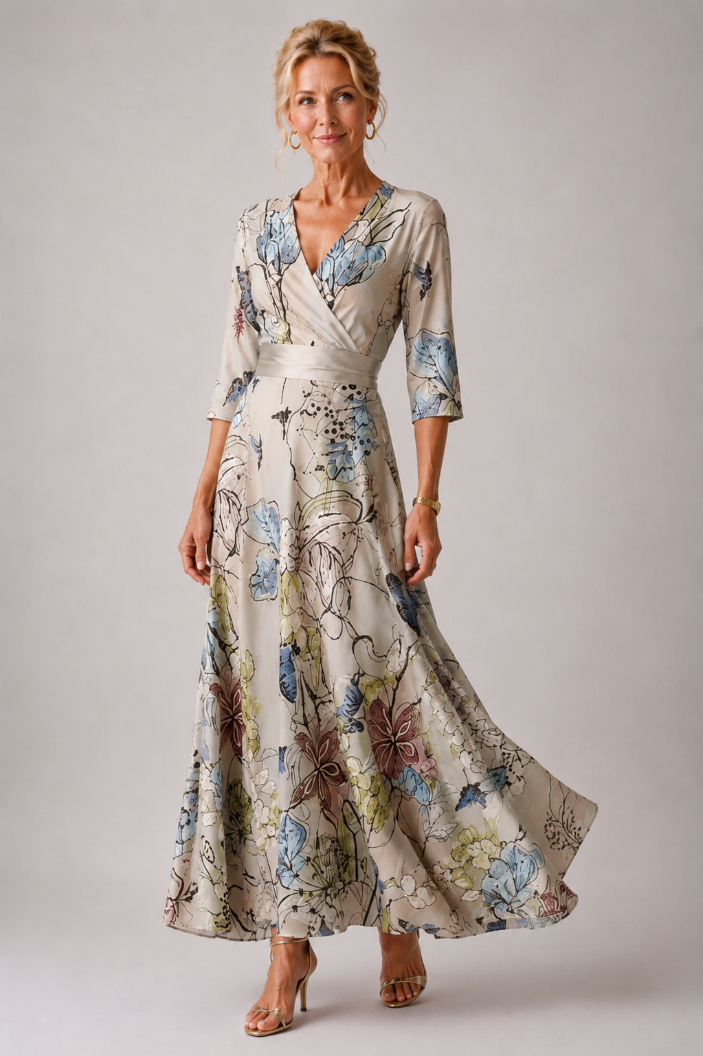 Ysa | Abito Chic con Stampa Floreale