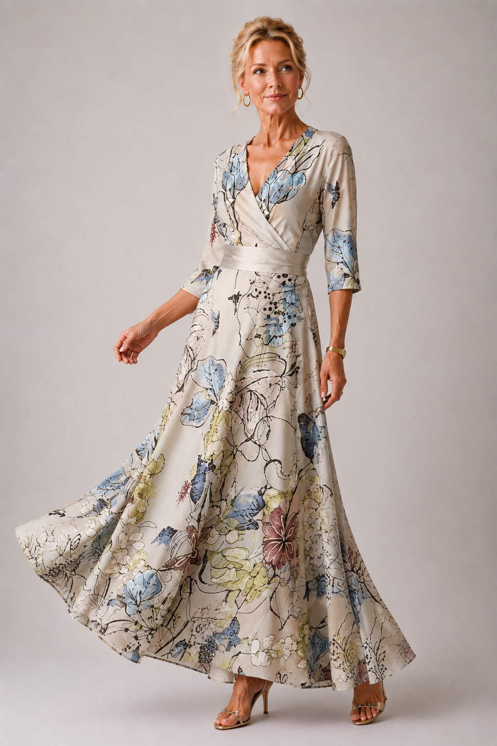 Ysa | Abito Chic con Stampa Floreale
