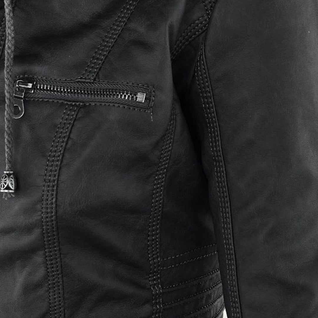 Callista | Giacca Biker con Cappuccio