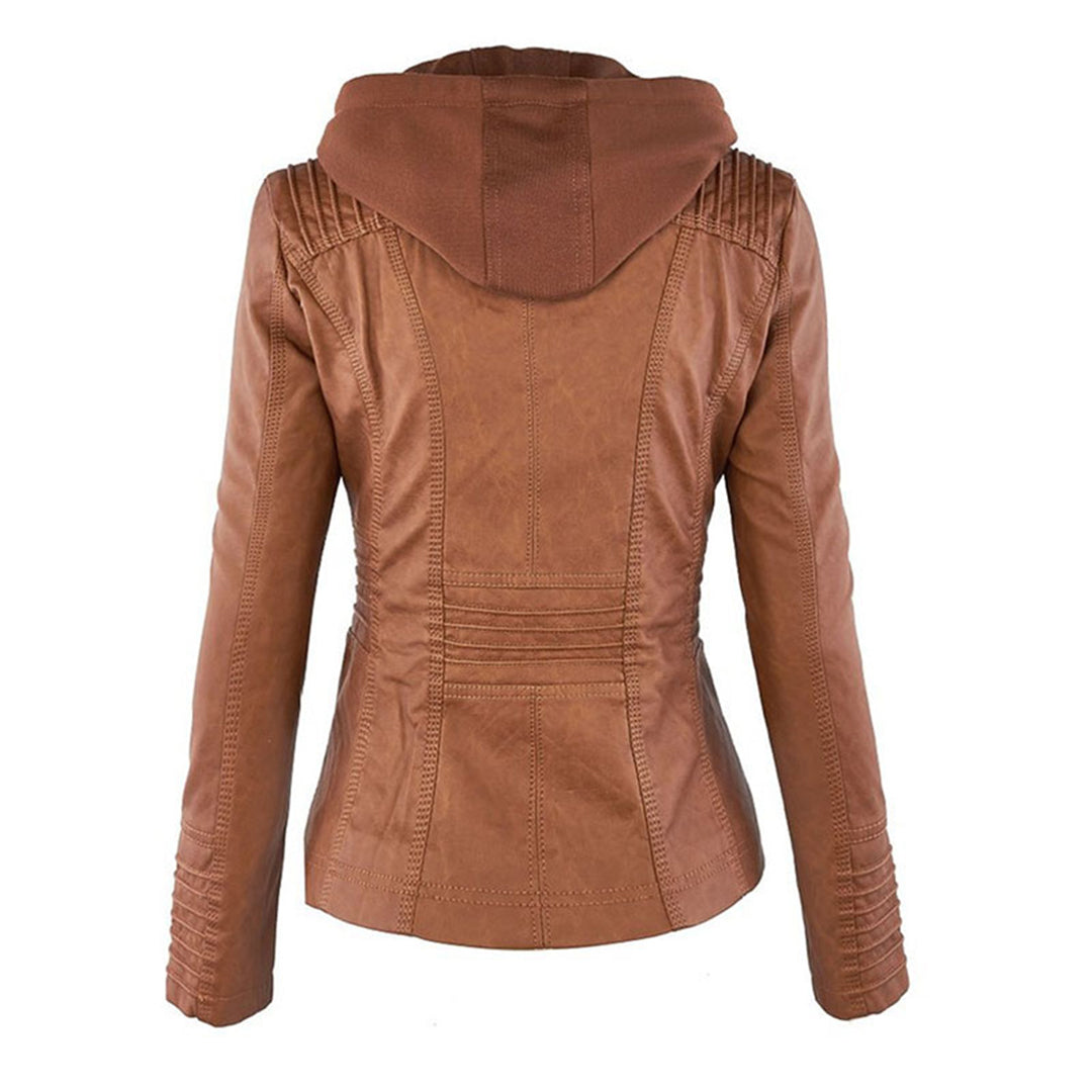 Callista | Giacca Biker con Cappuccio
