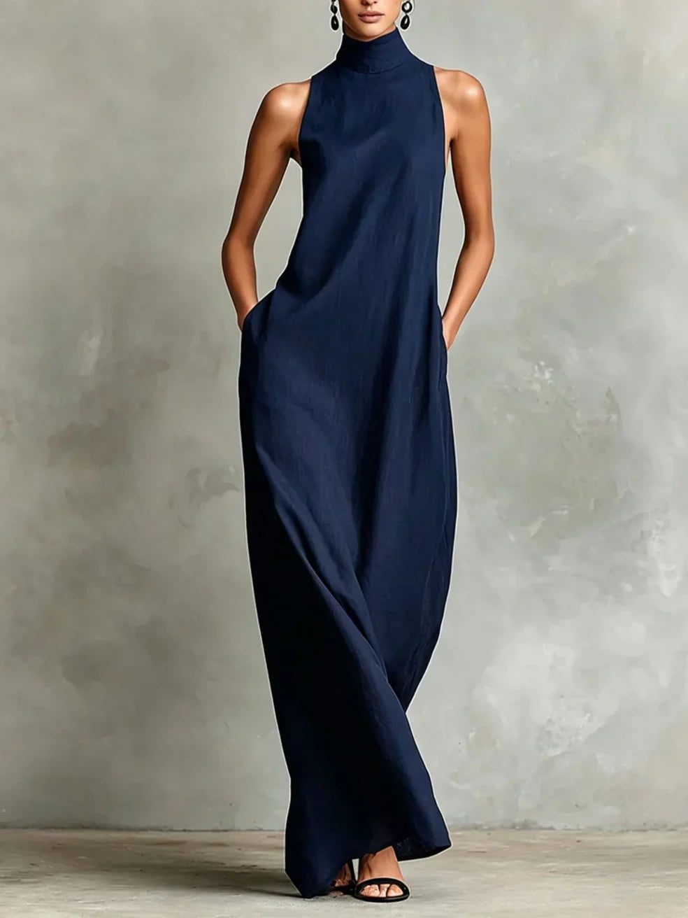 Chrissy™ | Abito Maxi con Tasche
