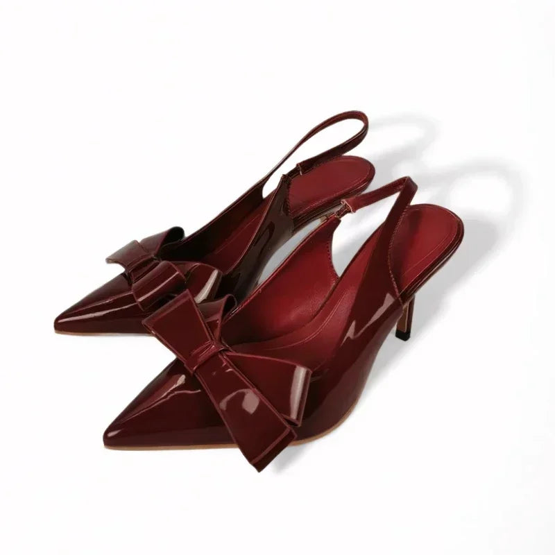 Beatrice | Sandali Slingback Eleganti con Fiocco