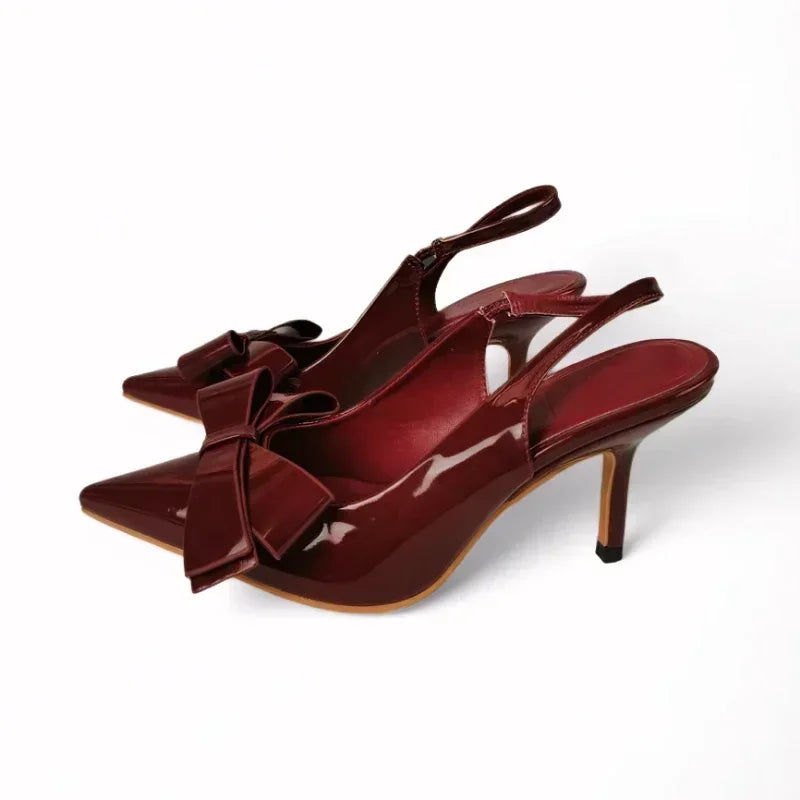 Beatrice | Sandali Slingback Eleganti con Fiocco