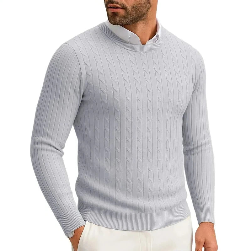 Arthur | Maglione premium essenziale in maglia