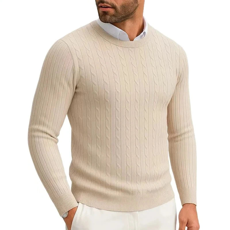 Arthur | Maglione premium essenziale in maglia