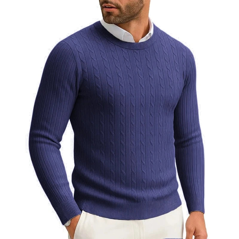 Arthur | Maglione premium essenziale in maglia