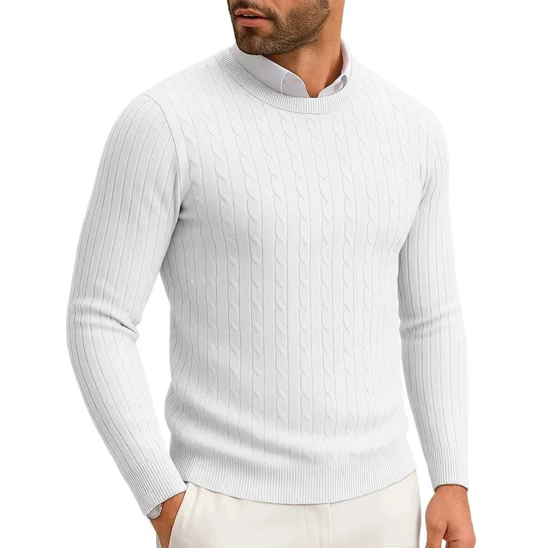 Arthur | Maglione premium essenziale in maglia