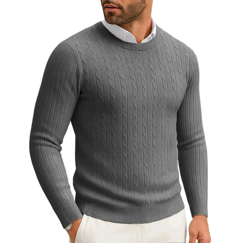 Arthur | Maglione premium essenziale in maglia