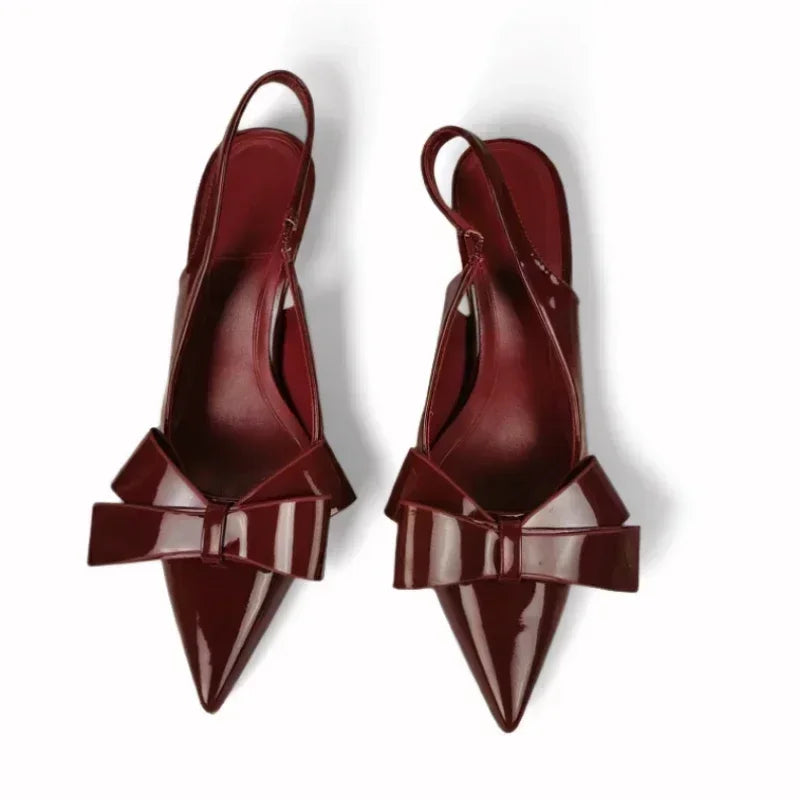 Beatrice | Sandali Slingback Eleganti con Fiocco