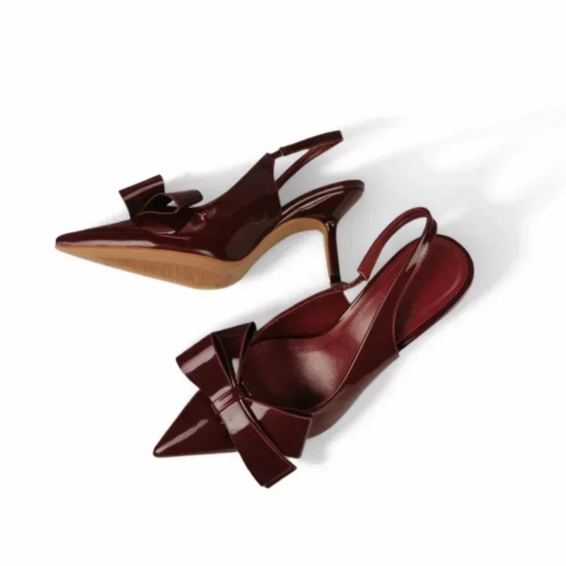 Beatrice | Sandali Slingback Eleganti con Fiocco