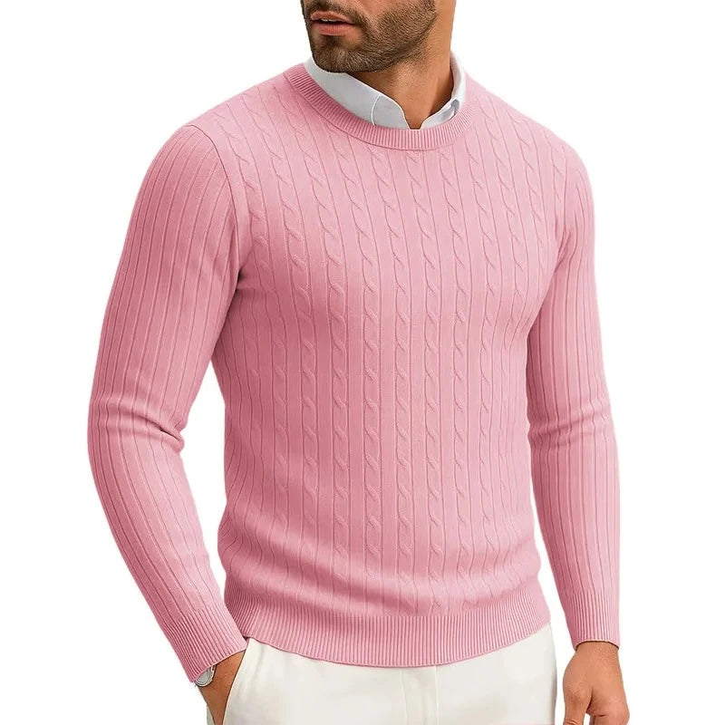 Arthur | Maglione premium essenziale in maglia