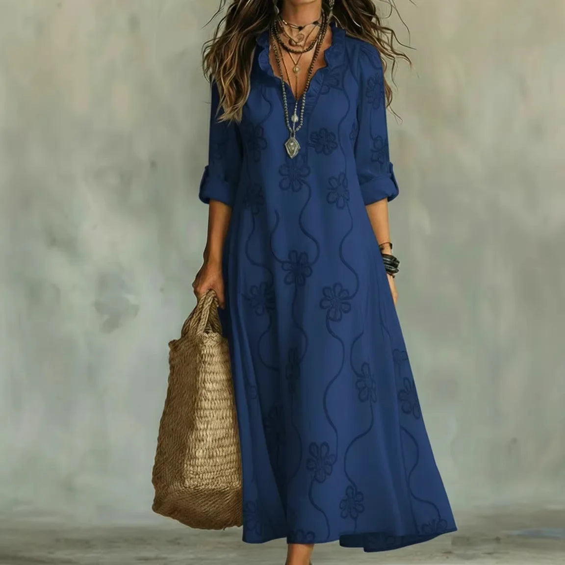 Ardyne | Abito Maxi Ricamato