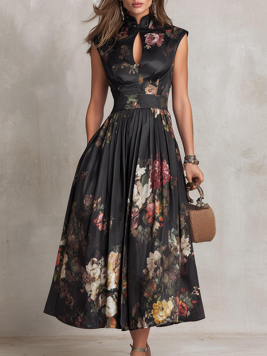 Brianne™ | Abito Midi Elegante Plissettato