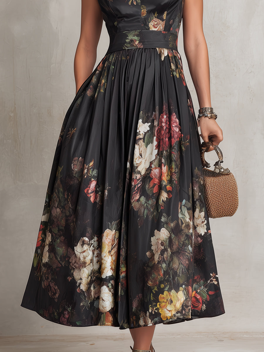 Brianne™ | Abito Midi Elegante Plissettato