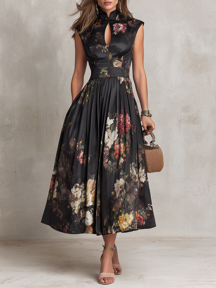 Brianne™ | Abito Midi Elegante Plissettato