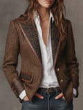 Consuelo | Blazer a Pannelli Spigati