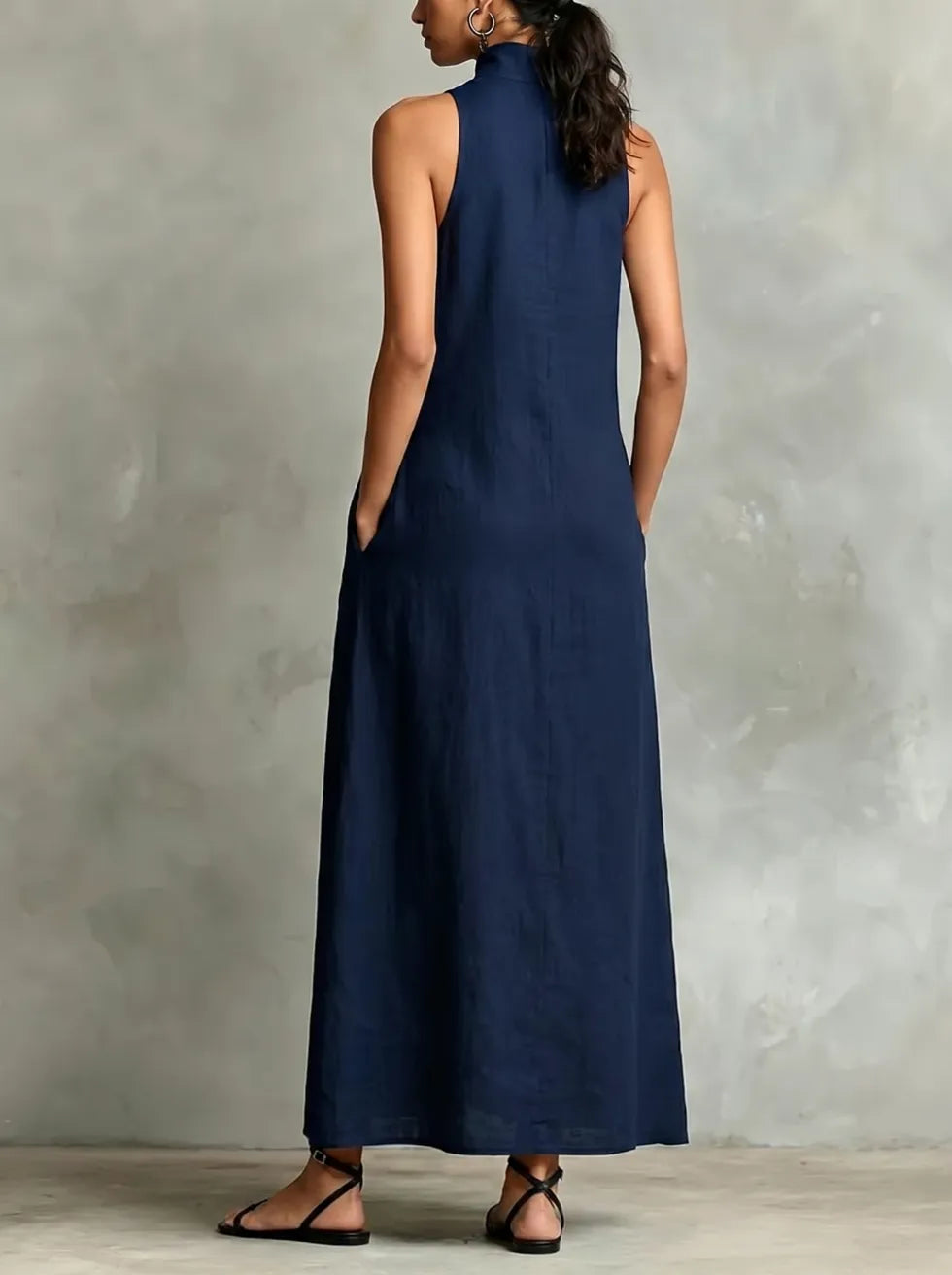 Chrissy™ | Abito Maxi con Tasche