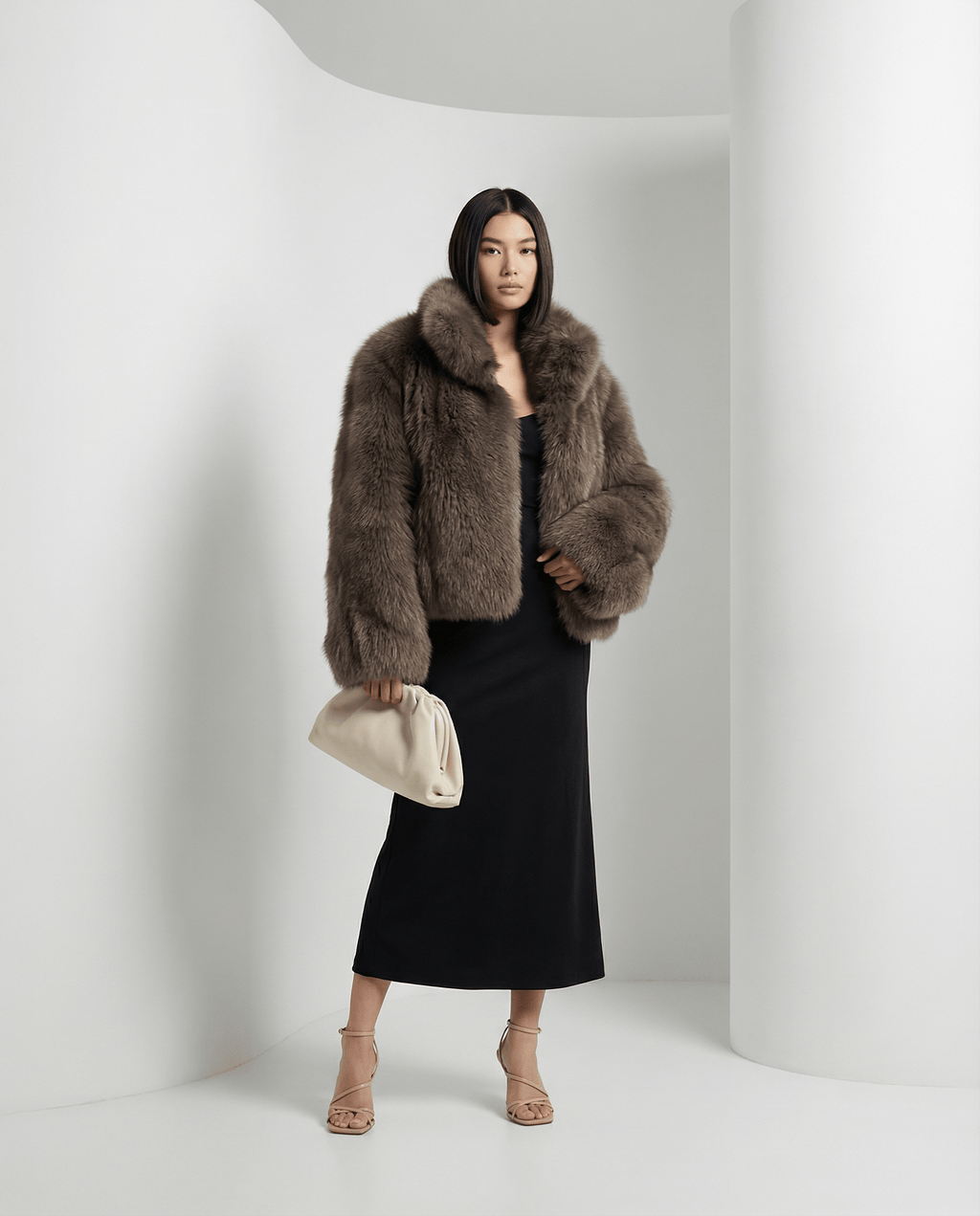 Vesper | Giacca in ecopelliccia