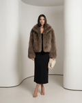 Vesper | Giacca in ecopelliccia