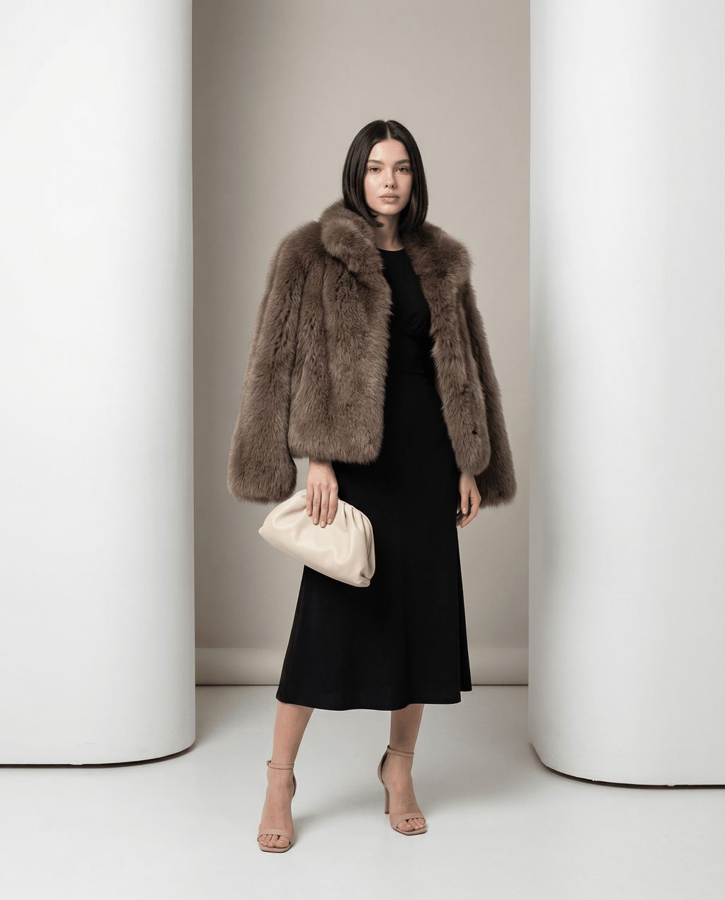 Vesper | Giacca in ecopelliccia