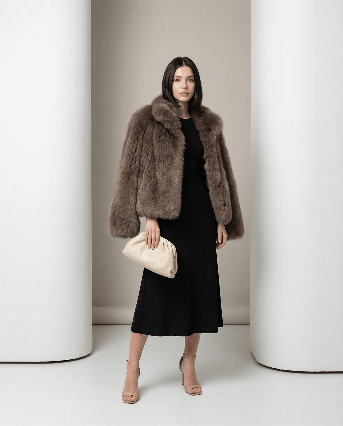 Vesper | Giacca in ecopelliccia