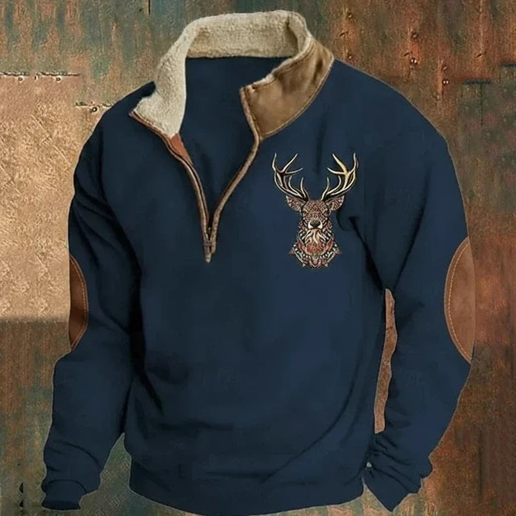 Mateo | Maglione Nordico con Cervo