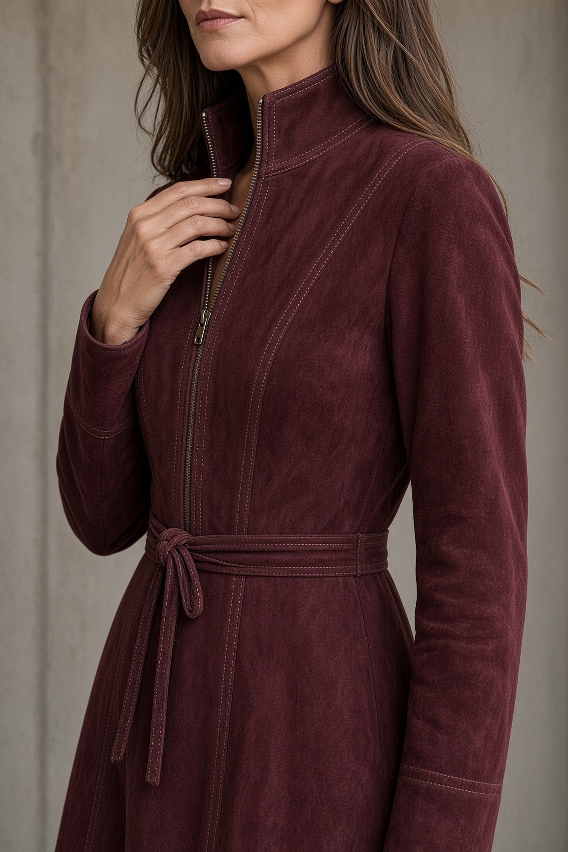 Tiziana | Abito Vintage con Cintura e Gonna ad A