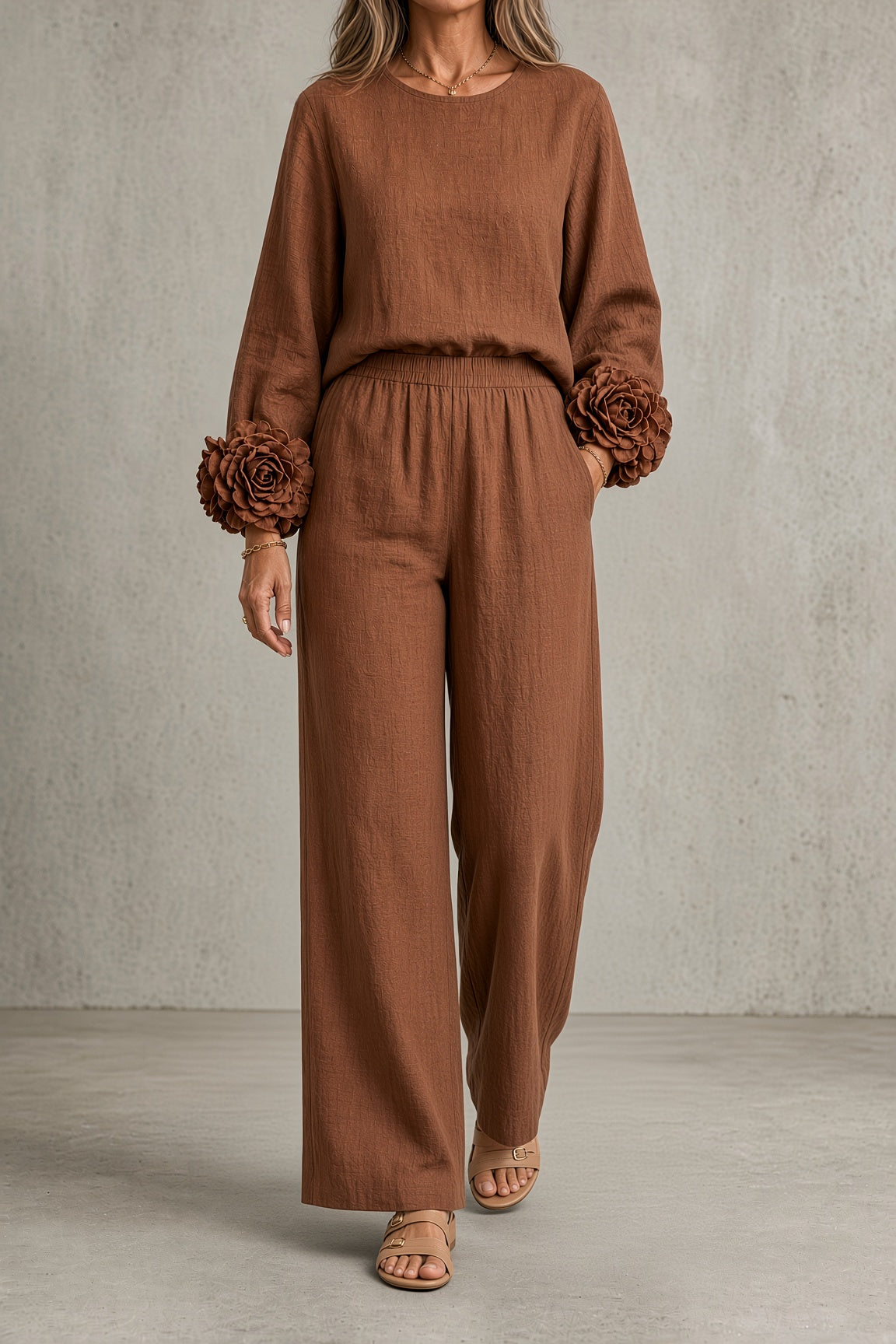Avery™ | Completo con Polsini a Rosetta