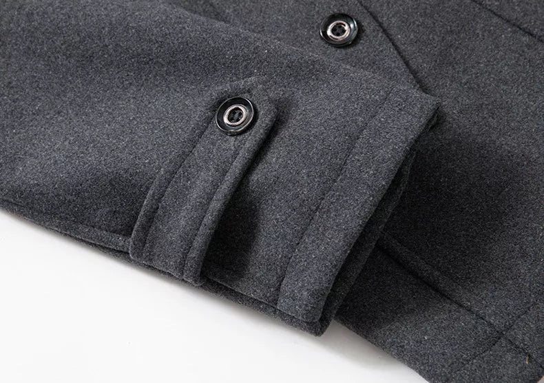 Angelo™ | Cappotto Lungo Invernale da Uomo con Collo Alto