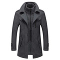 Angelo™ | Cappotto Lungo Invernale da Uomo con Collo Alto