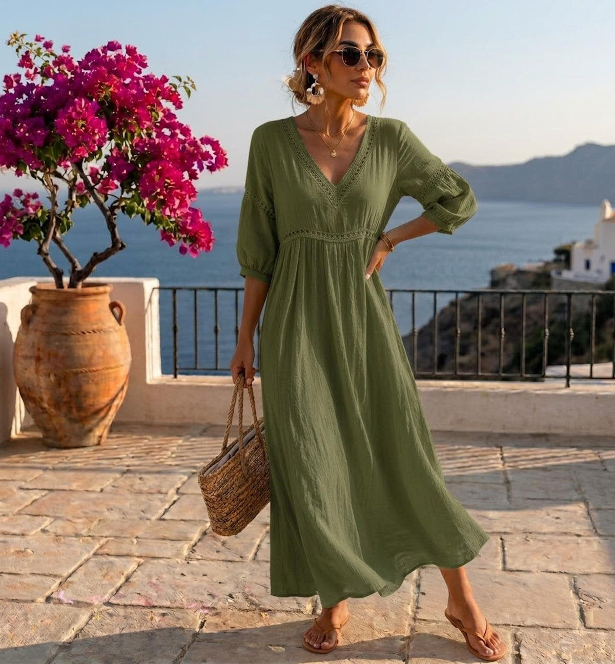 Serena | Abito Maxi Boho