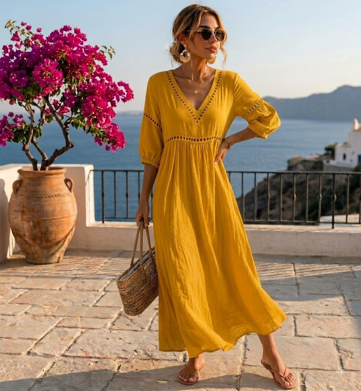 Serena | Abito Maxi Boho